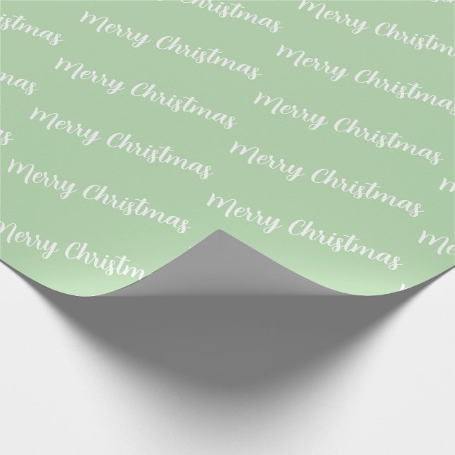 God Jul Enkel Stilren Modern Minimal  Presentpapper (Hörn)