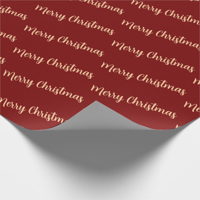 God Jul Enkel Stilren Modern Minimal  Presentpapper (Hörn)