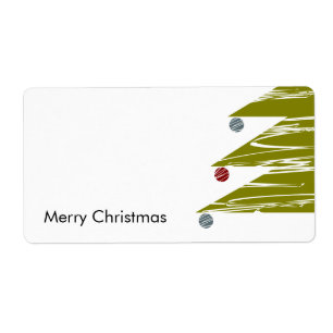 God jul-etikett fraktsedel