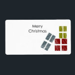 God jul-etikett fraktsedel<br><div class="desc">God jul-etikett</div>