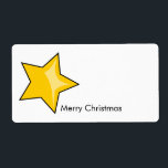 God jul-etikett fraktsedel<br><div class="desc">God jul-etikett</div>