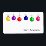 God jul-etikett fraktsedel<br><div class="desc">God jul-etikett</div>