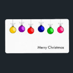 God jul-etikett fraktsedel<br><div class="desc">God jul-etikett</div>