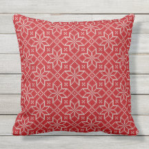 God jul Fair Isle stickade Red mönster