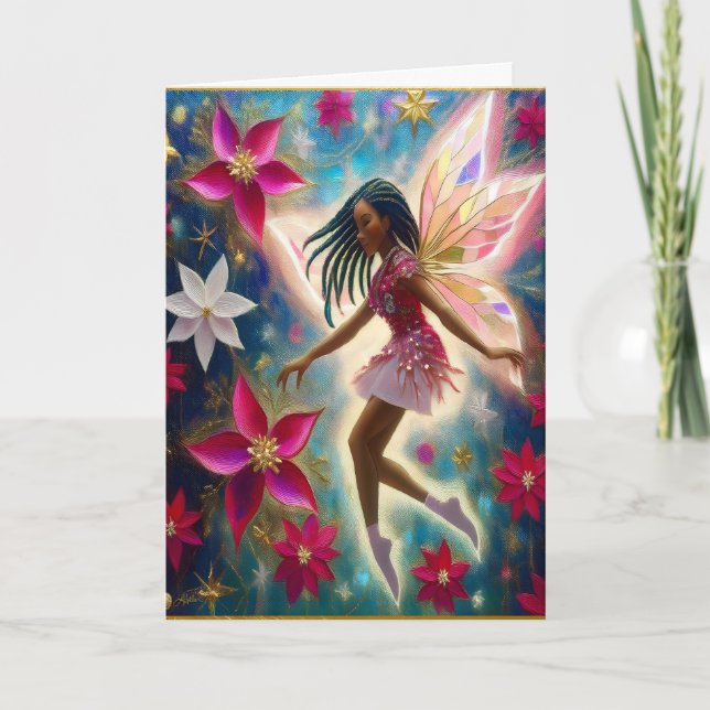 God Jul - Fairy Collection - Cornrows Braids Hair Kort (Framsida)