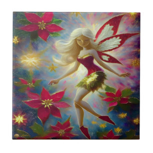 God Jul - Fairy Collection - Platinum Blonde Hair Kakelplatta