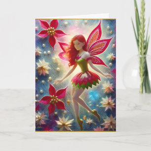 God Jul - Fairy Collection - Red Hair Kort
