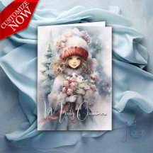 God Jul Fairy med Nalle