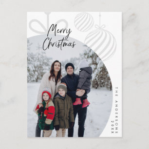 God jul, Familjefoto, Julhälsningar Vykort
