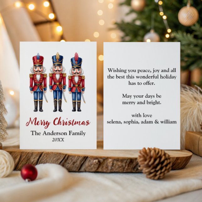 God Jul Familjehelg Julkort (Skapare uppladdad)