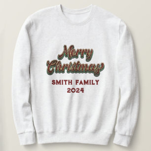 God jul - Familjematchning Lång Ärmad Tröja