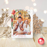 God jul-familjens fotopatchjullkort helg vykort<br><div class="desc">Fantastiskt bildat julkort. Enkel att anpassa med din information. Kontakta mig via chatta om du har frågor om teckningen eller behöver anpassa den. OBS! Kontakta Zazzle Customer Care direkt https://help.zazzle.com/hc/en-us/articles/221463567-How-Do-I-Contact-Zazzle-Customer-Support- om du behöver hjälp med beställningar,  frakt,  produktinformation osv.</div>
