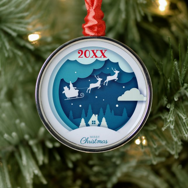 God jul Family och First Julgransprydnad Metall (Träd)