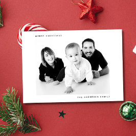 God jul Family Photo Bild Helgdag Card Julkort