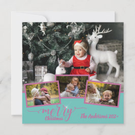 God jul Family Photo Collage Fantastisk Fab