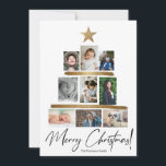 God jul Family Photo Collage Träd Julkort<br><div class="desc">Fira julens magi och de band som förenar din familj med vårt "God jul Family Photo Collage Träd Helgdag Card". Det här anpassadet och den moderna designen gör att du kan värmen i familjens kärlek genom ett vackert garderat kollage. 🎄 Festive Collage: Förstärka helgdag genom att skapa ett kollage av...</div>
