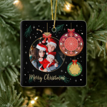 God jul Family Photo Personalize