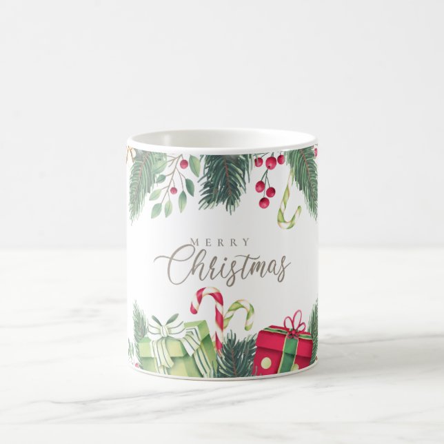 God Jul Festiv Present Juldesign  Kaffemugg (Center)