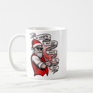 God jul Festive Blant Santa Helgdag Kaffemugg