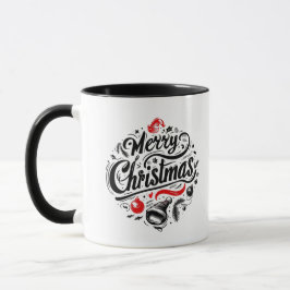 "God jul Festive Design" Mugg