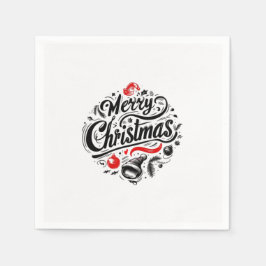 "God jul Festive Design" Pappersservett