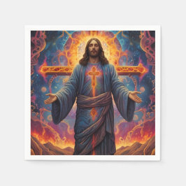 God jul Festive Pappersservett