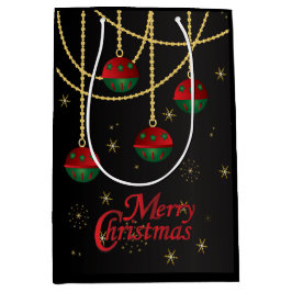 God jul Festive Red and Grönt Ornaments