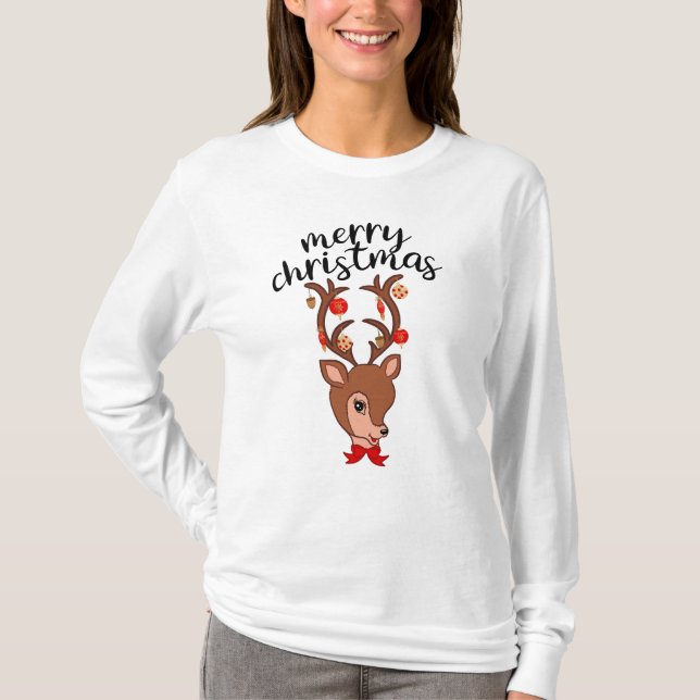 God jul’ Festive T-Shirt julhelg (Framsida)