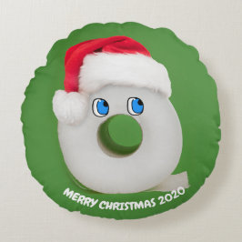 God jul Festive Toilet Papper 2020 Rund Kudde