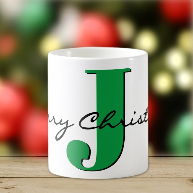 God jul fet Grönt - början 11oz Classic Kaffemugg (Skapare uppladdad)