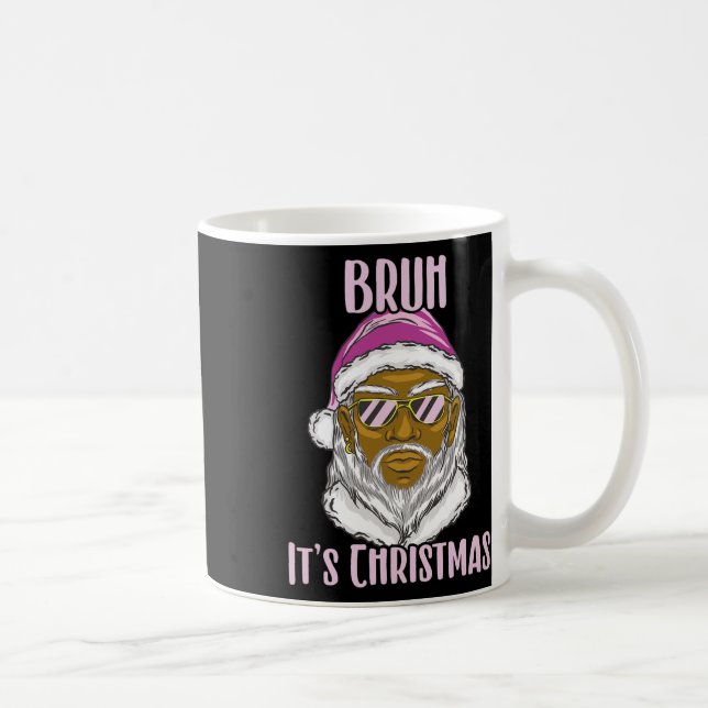 God jul-finare tomtepapper för bröder kaffemugg (Höger)
