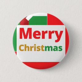 God jul firande design på knapp