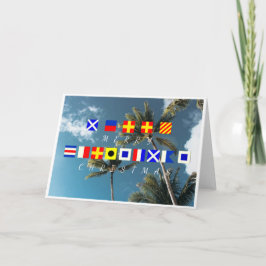 God jul Flaggor Kort