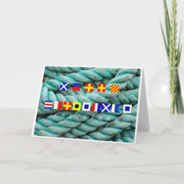 God jul Flaggor Kort