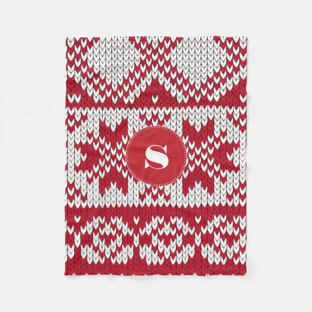 God jul fleecefilt (Framsidan)