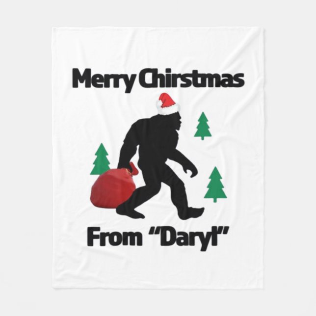 God jul fleecefilt (Framsidan)