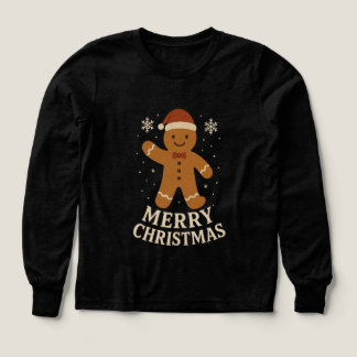 God jul-flickans skjorta t shirt