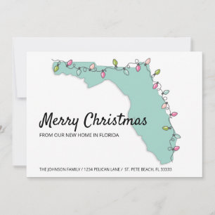 God jul Florida Karta New Home Meddelande