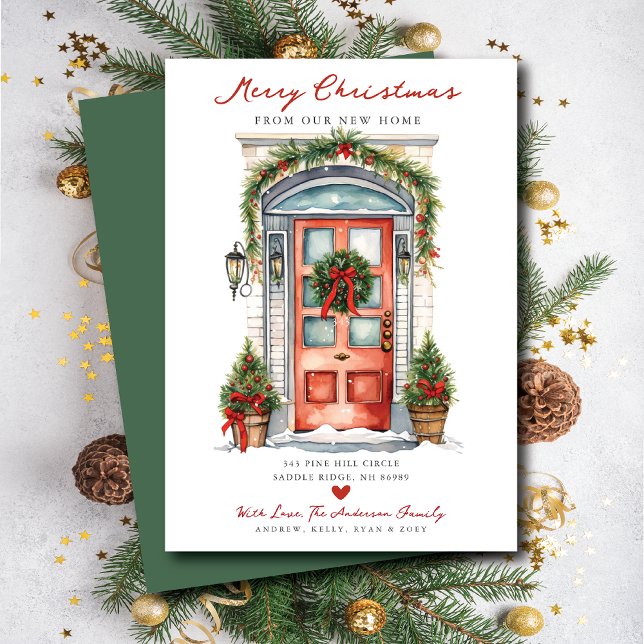 God jul Flytta av nya hemdörrar Meddelande (Skapare uppladdad)