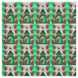 God jul Football Sports Fabric Tyg