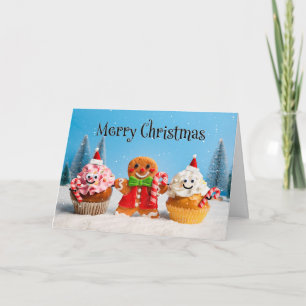 God Jul För Alla Pepparkakskaka Helgkort