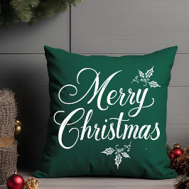God jul för elegant Calligraphy Kudde