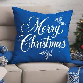 God jul för elegant Calligraphy Kudde
