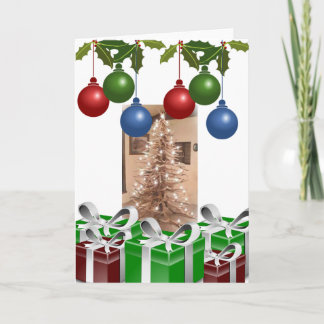 God jul för en Vegan Helgkort