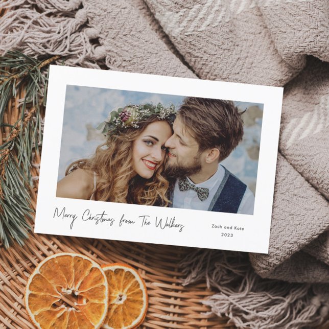 God jul för enkel minimal skriptnivå kort (Skapare uppladdad)