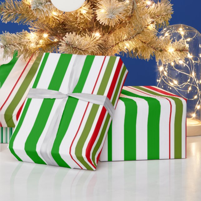 God jul för inkapsling av Pappra Grönten Rand Presentpapper (Helgdagar)