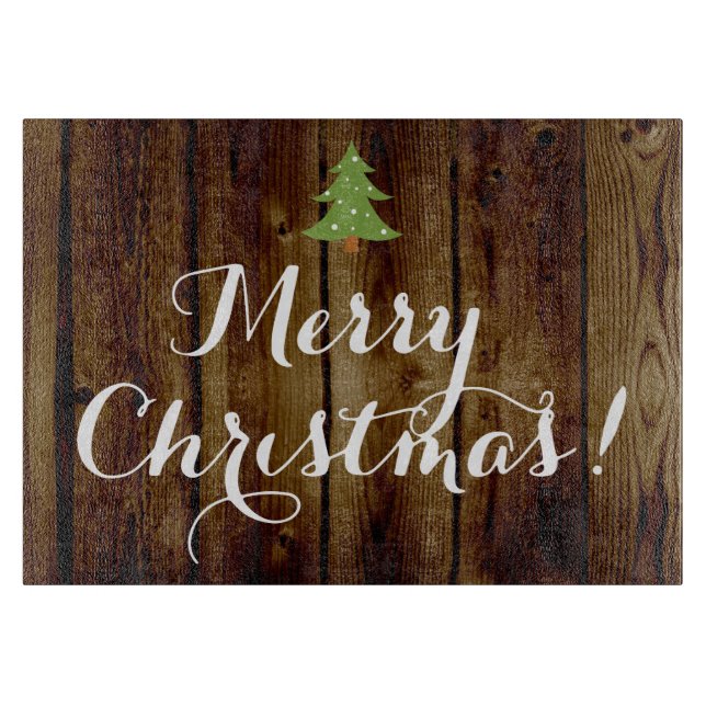 God jul för landvintageträ (Framsidan)