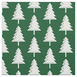 God jul Forest Woodland Mönster Tyg