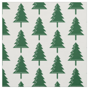 God jul Forest Woodland Mönster Tyg