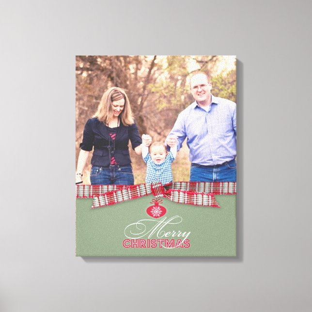 God jul-foto [8x12,6 tum] canvastryck (Framsida)